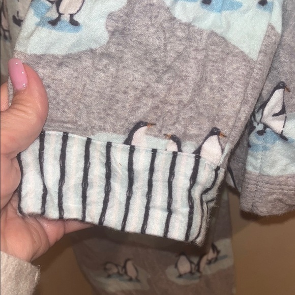 Munki Munki flannel penguin print Pajamas - Gray size XL - Picture 13 of 13